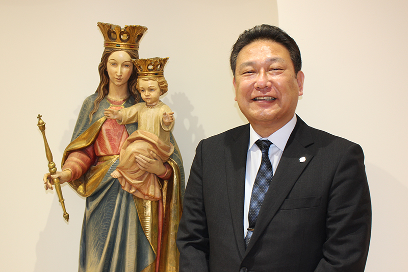 原山稔郎校長先生