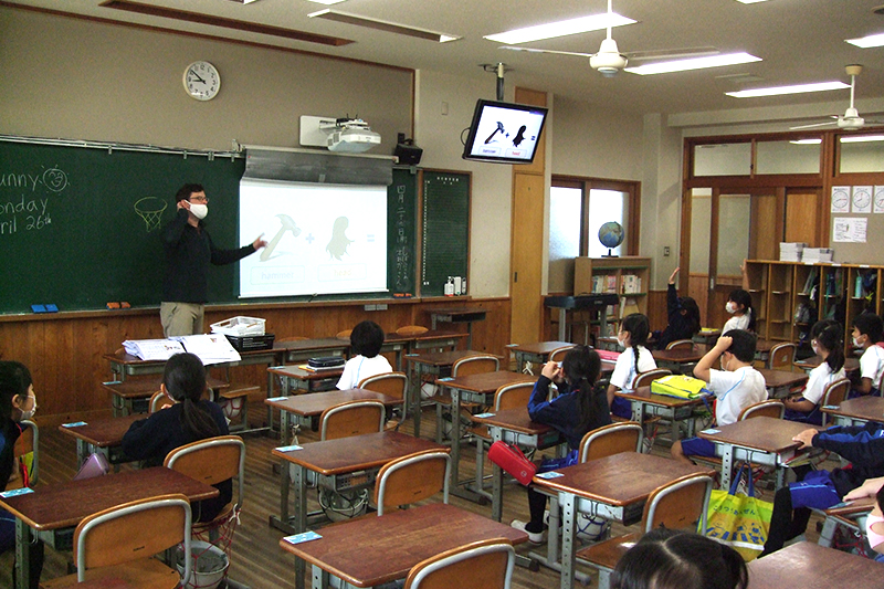 「英語モジュール学習」帝塚山小学校