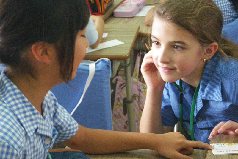 「英語教育」四條畷学園小学校