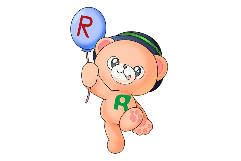 公式マスコットキャラクター<br>「クマのRICKEY（リッキー）」