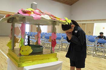 花まつり（4月）<br>お釈迦様の生誕をお祝いします