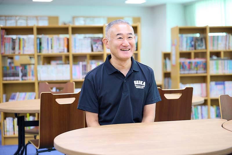 5年生担任　倉富寿史先生